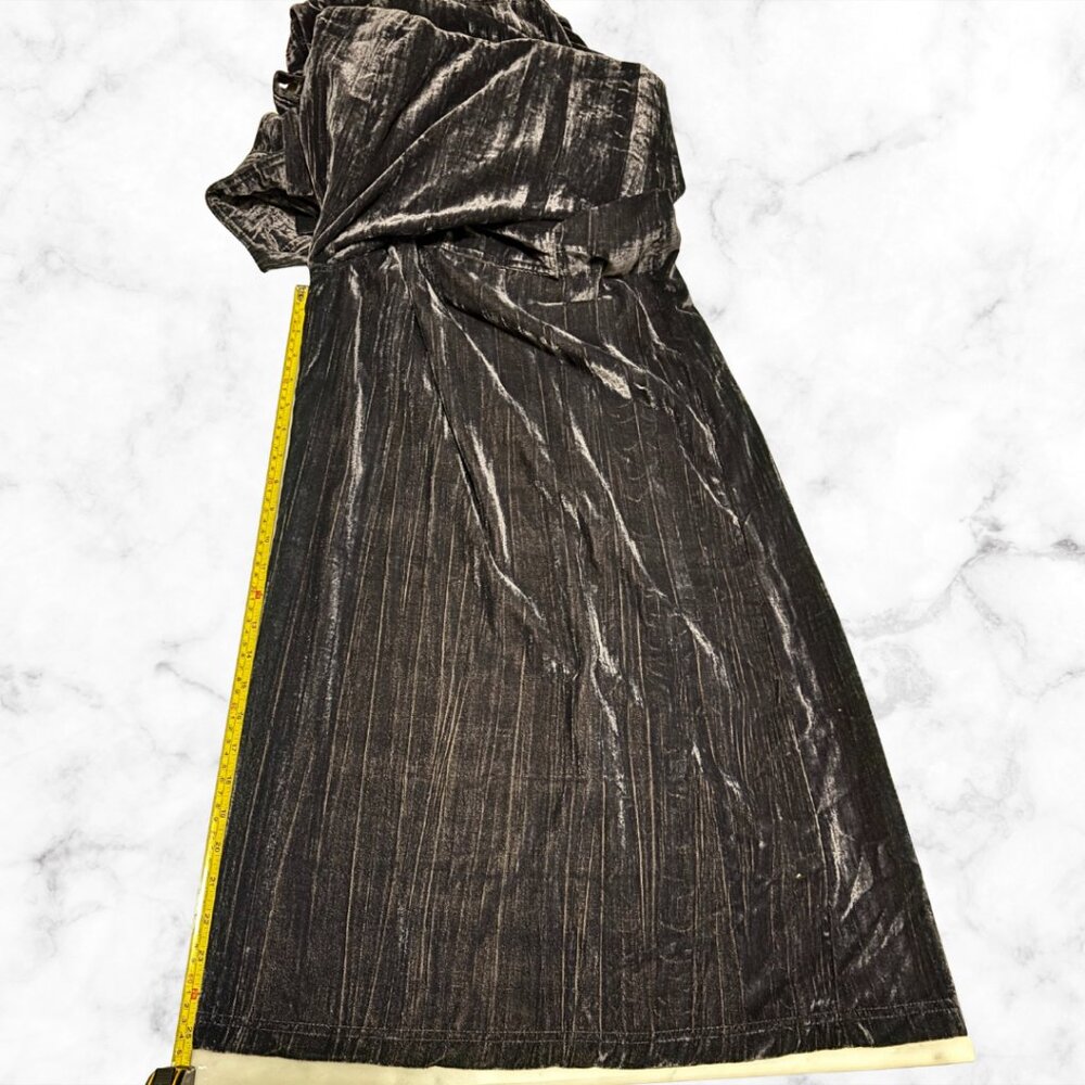 NATURAL LIFE | Velvet Jumpsuit XL | Women's Wide Leg One-Piece - Picture 9 of 16